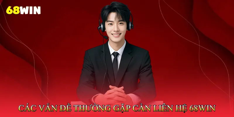 Liên hệ 68Win 1 Các Vấn Đề Thường Gặp Cần Liên Hệ 68Win